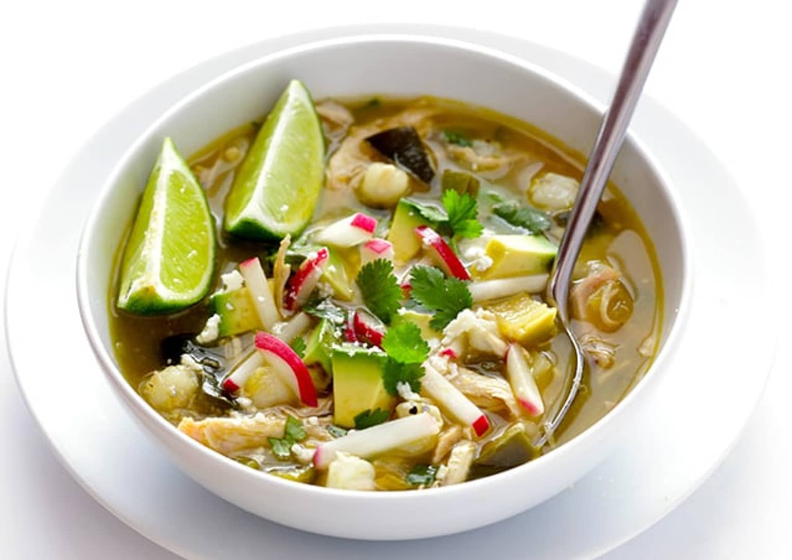 Easy Chicken Posole Verde